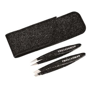 Tweezerman 40th Anniversary Mini Slant & Point Tweezer With Case